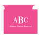 Colorful with White Monogram Folded Note Cards Image 8 of 16